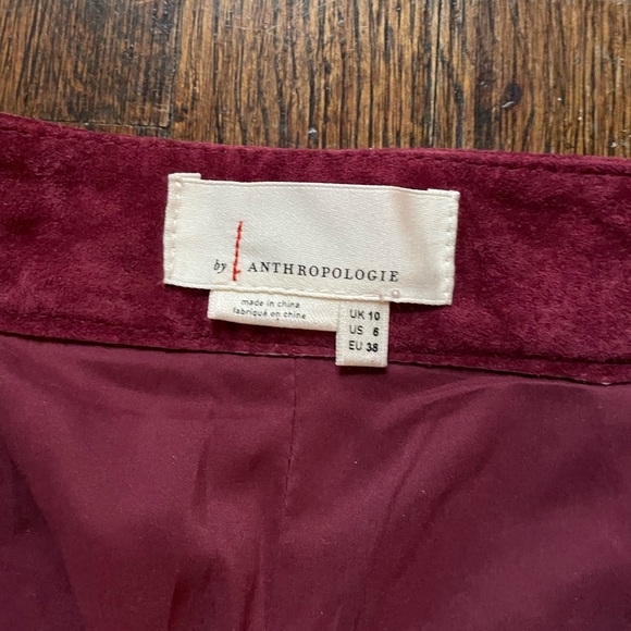 NWT ANTHROPOLOGIE SUEDE PANTS - Picture 7 of 9